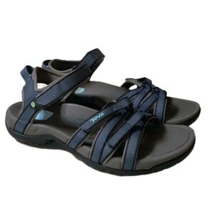 Teva Tirra Women’s Sandals Size 9 Blue Grey Hiking Sport Water Shoes S/N 4266